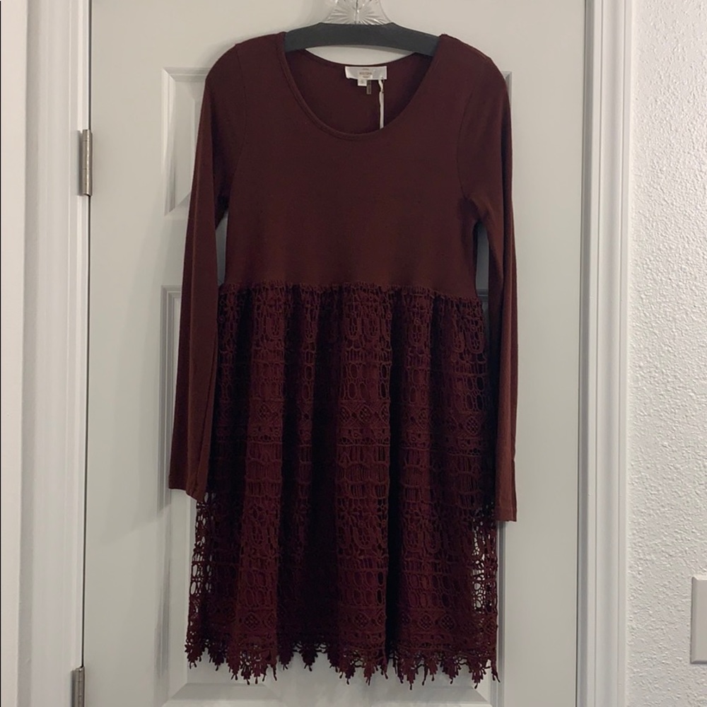 Burgundy Dress